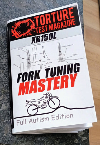 XR150L Fork Tuning Mastery