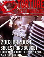 Load image into Gallery viewer, DR200 Shoestring Budget Endurance Racing Setup In-Depth Walkthrough